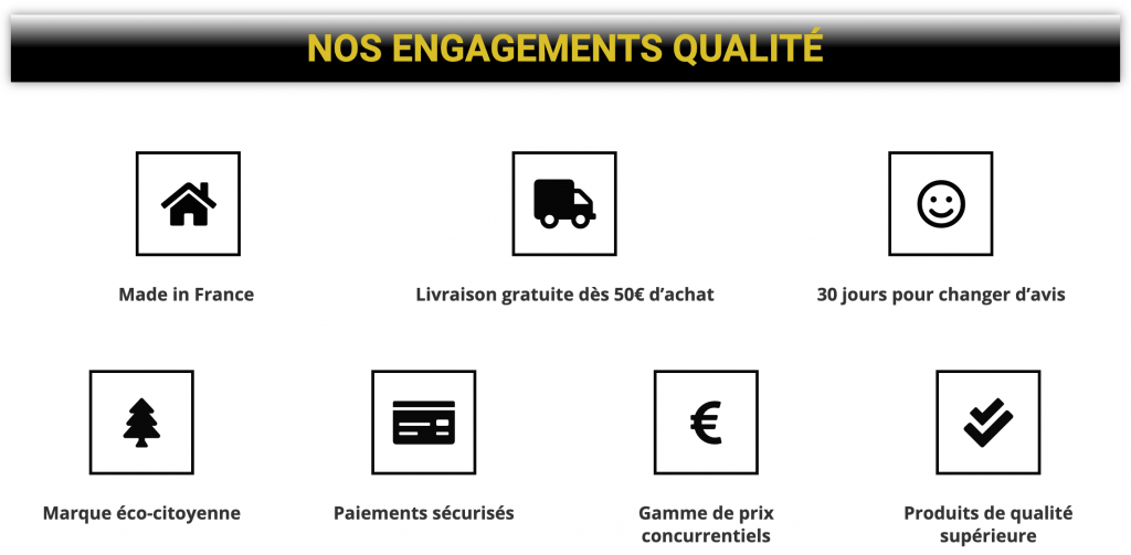 nos engagements qualité